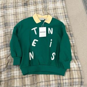 Mini Rodini Tennis Collared Sweatshirt